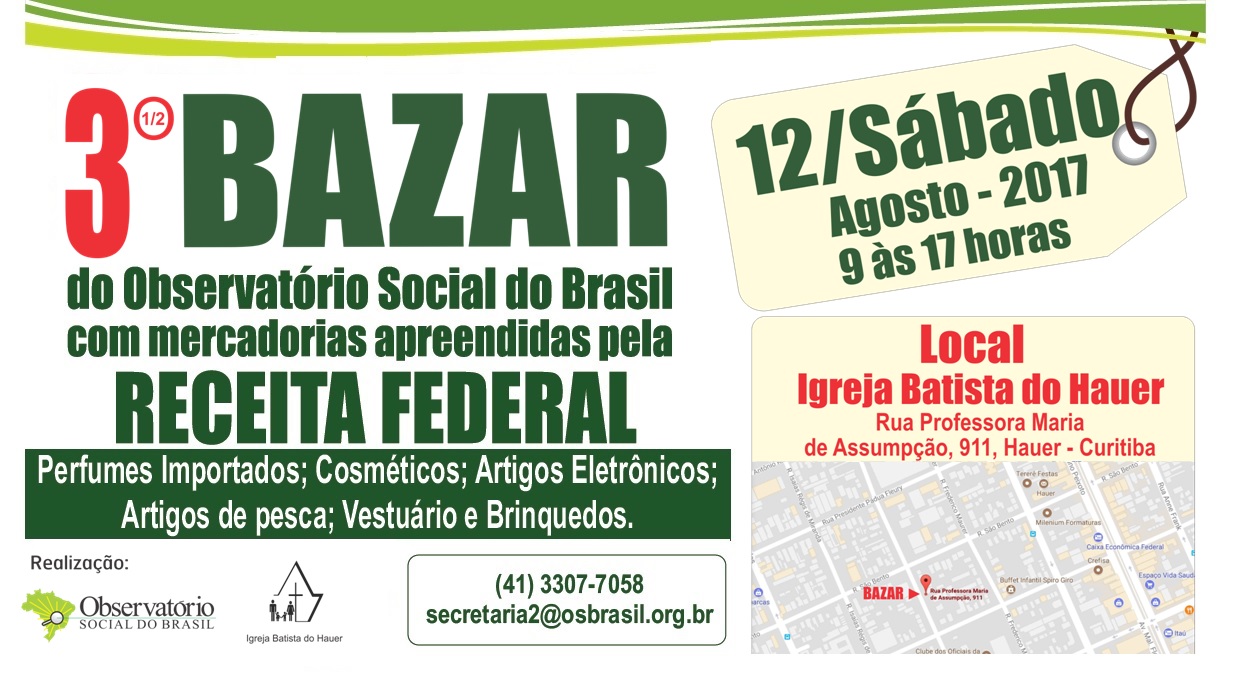 Observatório Social do Brasil » Bazar